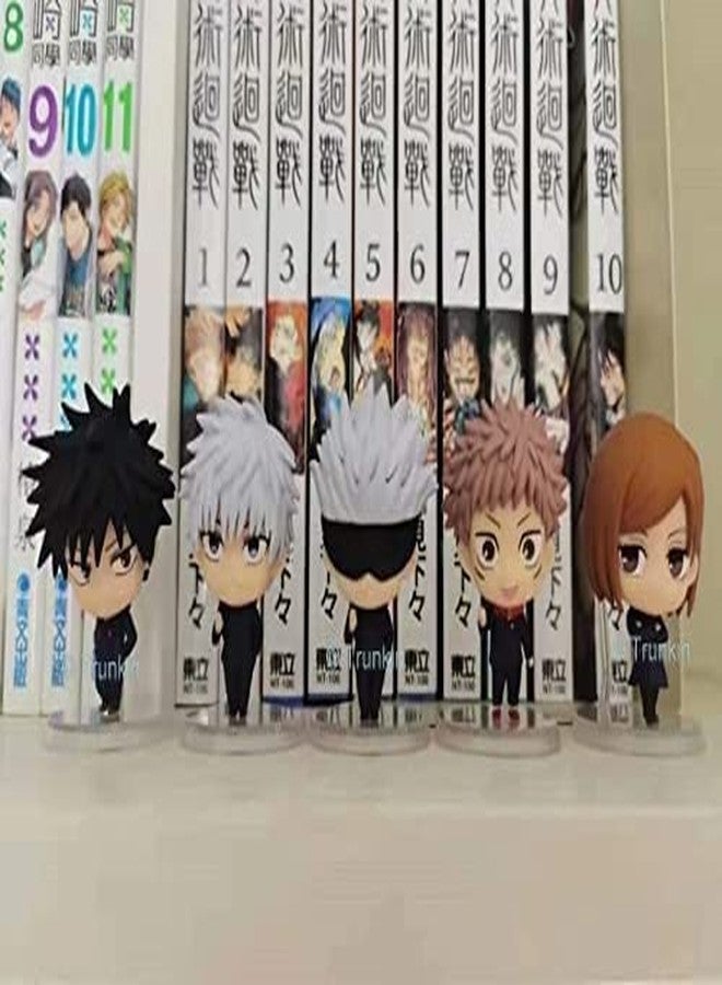 Trunkin Jujutsu Kaisen Set of 5 Gojo Satoru Itadori Yuji Fushiguro Megumi Figures Cartoon Anime Action Figure Action Toys Weeb Manga Collectible - Image 1